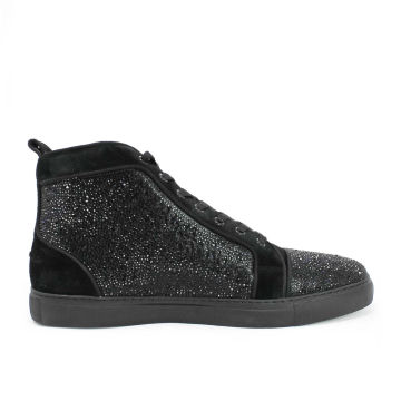 Strass&#x20;Rhinestone&#x20;High-Top&#x20;Sneakers