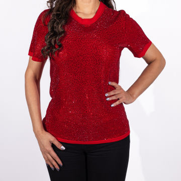 Strass&#x20;Rhinestone&#x20;T-Shirt