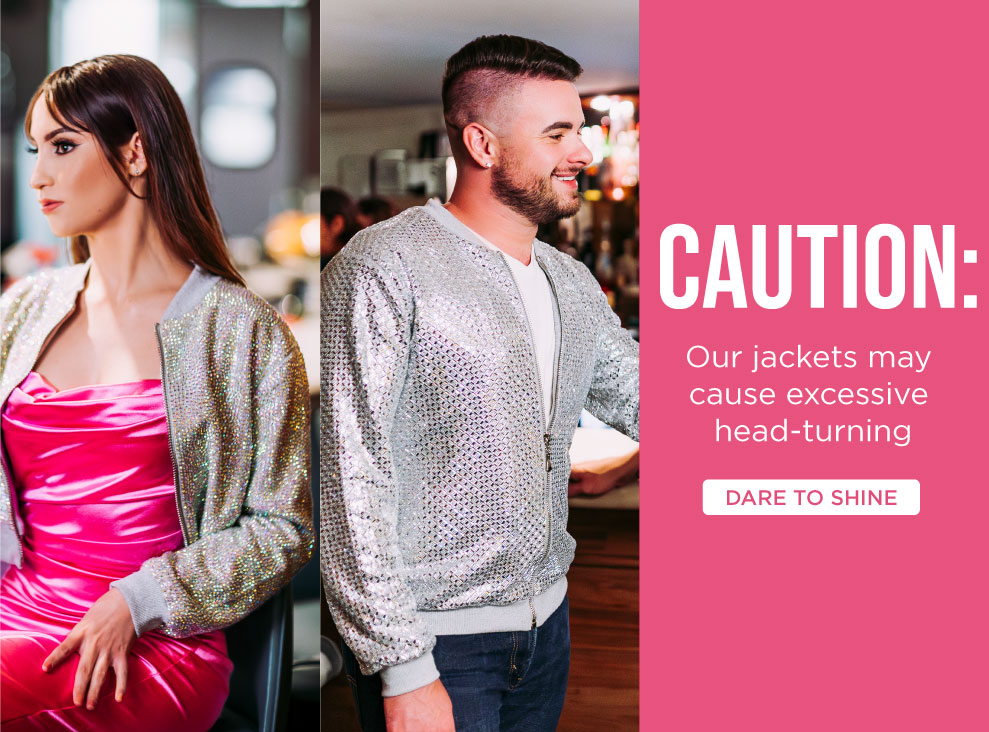 Rhinestone-embellished jackets and blazers collection